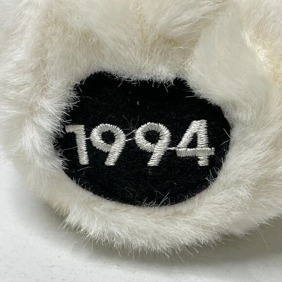 Vintage 1994 Coca-Cola Polar Bear Plush 12” Stuffed Animal with Badge Logo Tag - Picture 7 of 15